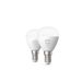 Philips Lighting Hue White Kogellamp - E14 slimme lamp - (2-pack)