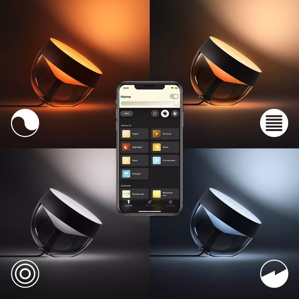 Philips Lighting Hue Iris Tafellamp Zwart