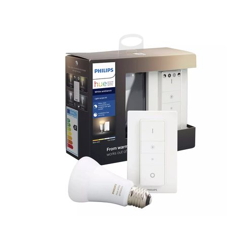 Hue Lamp White Ambiance E27 + Dimmer    Philips Lighting