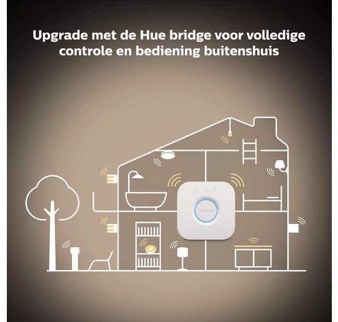 Hue Lamp White Ambiance E27 + Dimmer    Philips Lighting