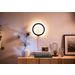 Philips Lighting Sana Hue White and Color Ambiance wandlamp (uitbreiding) Black