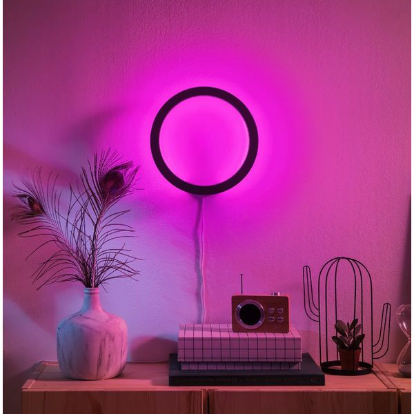 Philips Lighting Sana Hue White and Color Ambiance wandlamp (uitbreiding) Black