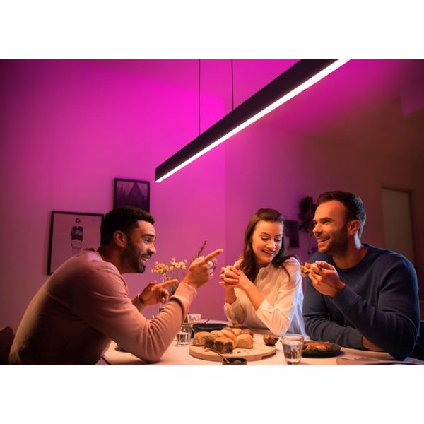 Philips Lighting Ensis Hue White and Color Ambiance hanglamp Zwart