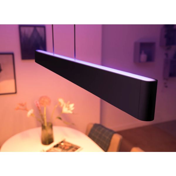 Philips Lighting Ensis Hue White and Color Ambiance hanglamp Zwart