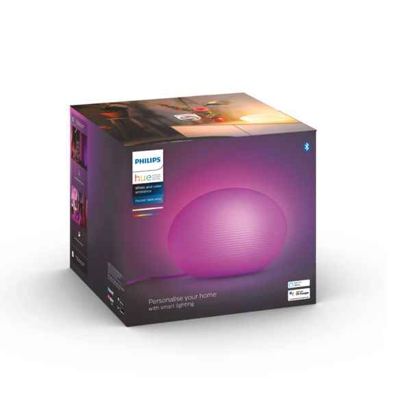 Philips Lighting Flourish Hue White and Color Ambiance tafellamp White