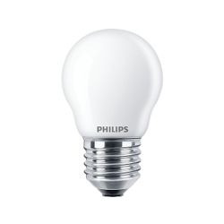 Philips Lighting LED kogellamp E27 P45 6,5W-60W WW          