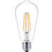 Philips Lighting LED-lamp Classic Filament E27 ST64 7W-60W     