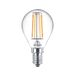 Philips Lighting LED Kogellamp Filament E14 P45 4,3W-40W    