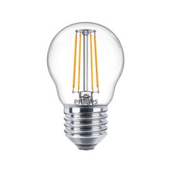 Philips Lighting LED kogellamp Filament E27 P45 4,3W-40W    