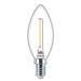 Philips Lighting LED kaarslamp Filament E14 B35 1,4W-15W    