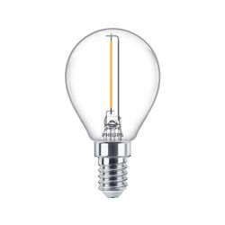 Philips Lighting LED kogellamp Filament E14 P45 1,4W-15W    