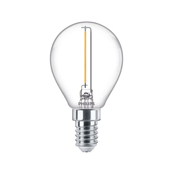 Philips Lighting LED kogellamp Filament E14 P45 1,4W-15W    