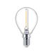 Philips Lighting LED kogellamp Filament E14 P45 1,4W-15W    