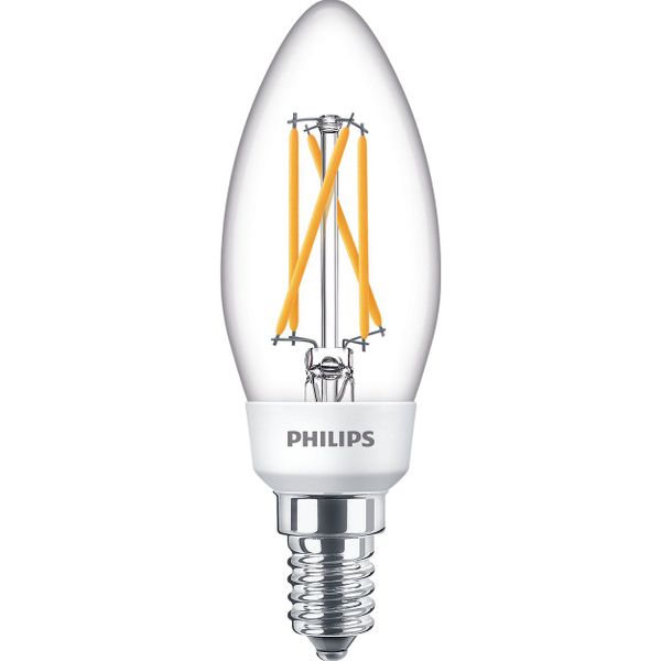 Philips Lighting LED-lamp filament E14 B35 5W-40W SceneSwitch