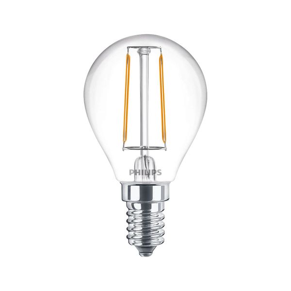 Philips Lighting LED Kogellamp Filament E14 P45 2W-25W      