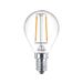 Philips Lighting LED Kogellamp Filament E14 P45 2W-25W      