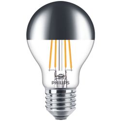 Philips Lighting LED Filamentlamp Spiegelkroon E27 A60 7,2W-50W Dimbaar