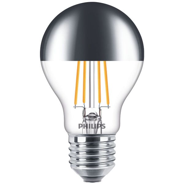 Philips Lighting LED Filamentlamp Spiegelkroon E27 A60 7,2W-50W Dimbaar