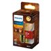 Philips Lighting LED kogellamp Gold E27 P45 2,6W-15W Dimbaar