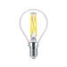 Philips Lighting LED kogellamp filament E14 P45 1,8W-25W Dimbaar 