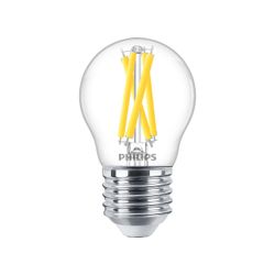 Philips Lighting LED Kogellamp filament E27 P45 3,4W-40W Dimbaar 