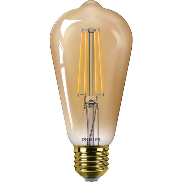 Philips Lighting LED-lamp Gold E27 ST64 5,8W-50W Dimbaar