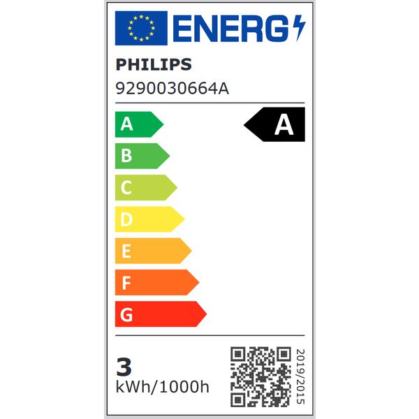 Philips Lighting LED-lamp filament E27 A60 2,3W-40W WH 3000K