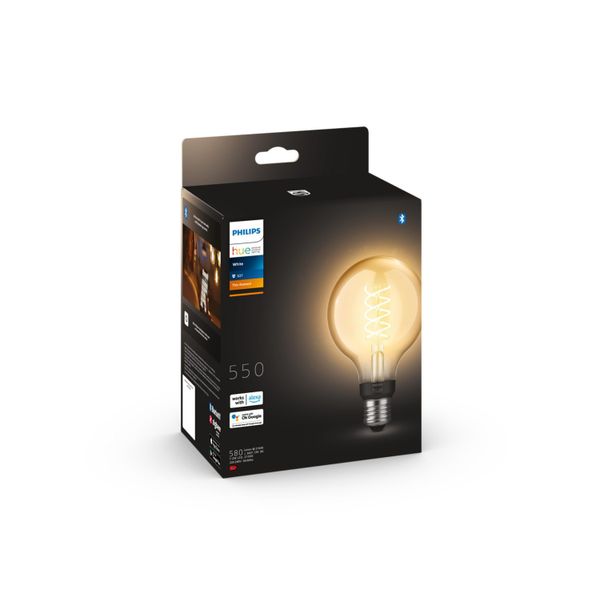 Philips Lighting Hue White filament G93 globe - E27 slimme lamp