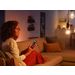 Philips Lighting Hue White filament 1-pack G125 E27 Globe met zichtbare gloeidraad