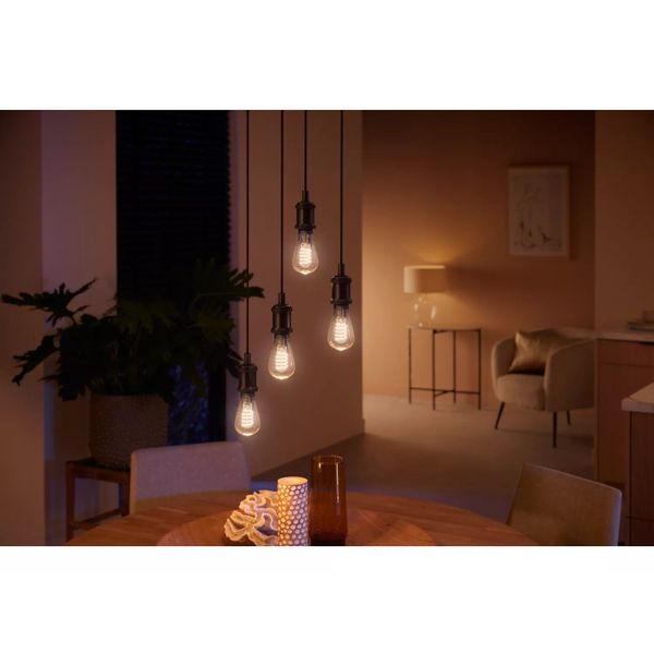 Philips Lighting Hue White ambiance filament ST64 - E27 slimme lamp