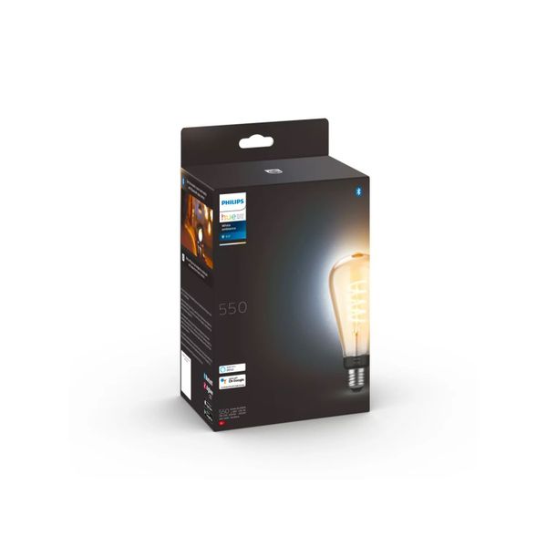 Philips Lighting Hue White ambiance filament ST72 Edison - E27 slimme lamp