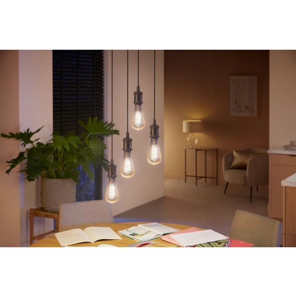 Philips Lighting Hue White ambiance filament ST72 Edison - E27 slimme lamp