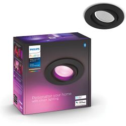 Philips Lighting Centura Hue recessed R. black 1x5.7W