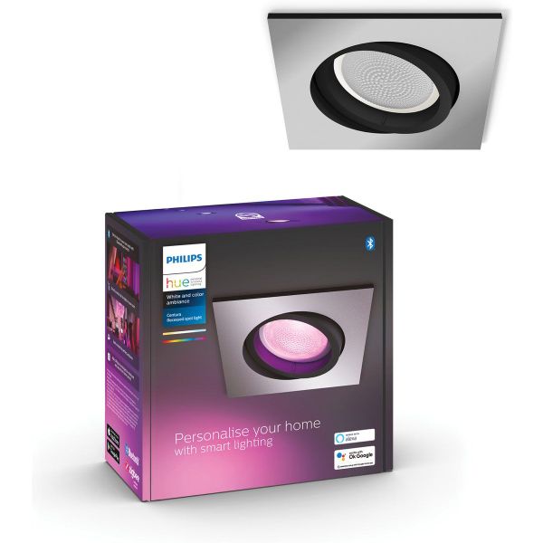 Philips Lighting Centura Hue recessed S. aluminium 1x5.7W