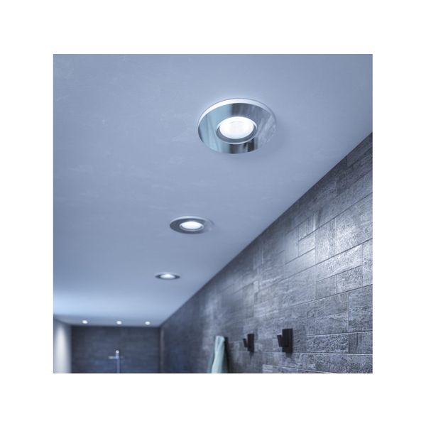 Philips Lighting Adore Hue White ambiance badkamer inbouwdownlight 1x4.2W Chrome