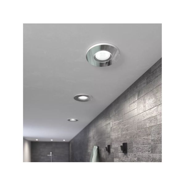 Philips Lighting Adore Hue White ambiance badkamer inbouwdownlight 1x4.2W Chrome