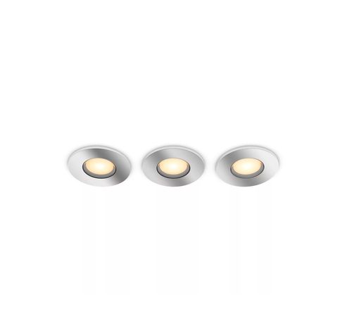 Adore Hue recessed chrome 3x4.2W  Philips Lighting