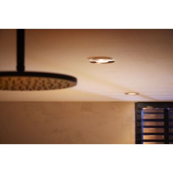 Philips Lighting Xamento Hue White and Color Ambiance inbouwspot 1x5.7W Chrome