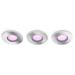 Philips Lighting Xamento Hue White and Color Ambiance inbouwspot 3x5.7W Chrome