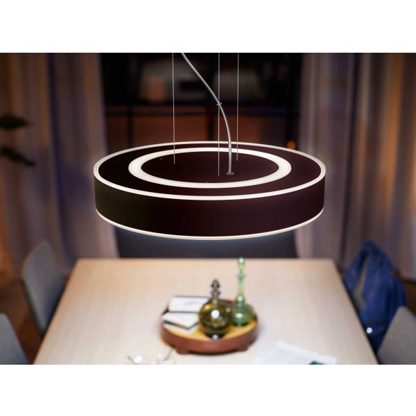 Philips Lighting Enrave Hue White ambiance hanglamp Black