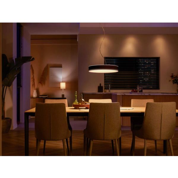 Philips Lighting Enrave Hue White ambiance hanglamp Black