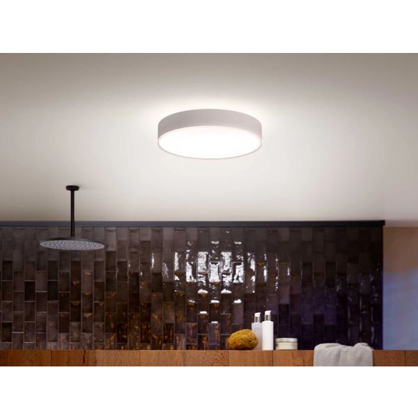 Philips Lighting Devere Hue White ambiance middelgrote plafondlamp White