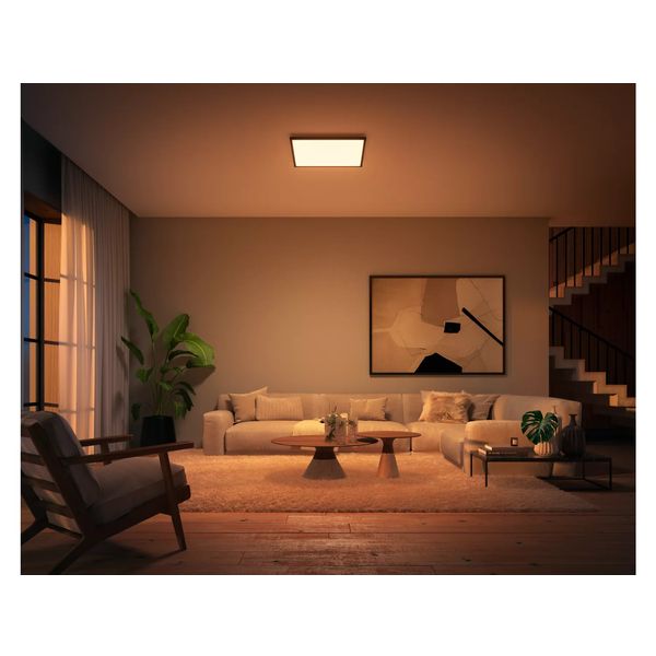 Philips Lighting Aurelle Hue White ambiance vierkant paneel 39W Black