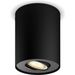 Philips Lighting Pillar Hue White Ambiance opbouwspot black 