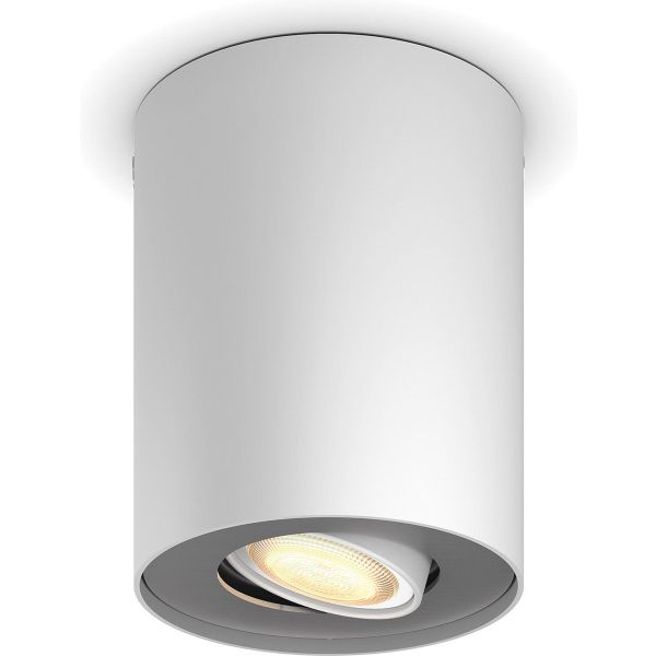 Philips Lighting Pillar Hue White Ambiance 1-lichts Spot white 