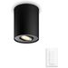 Philips Lighting Pillar Hue White ambiance single spot 1x5W 230V black