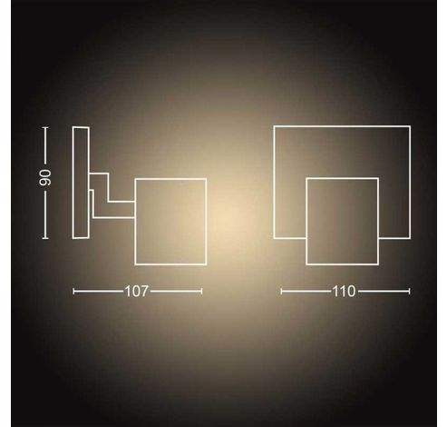 Runner Hue ext. spot single spot white 1  Philips Lighting