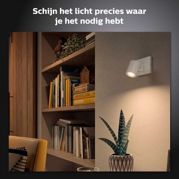 Philips Lighting Runner Hue White ambiance, enkele spot 1x5W (uitbreiding) White