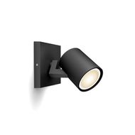 Runner Hue ext.single spot black 1x4.2W 