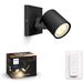 Philips Lighting Runner Hue single spot black 1x5W 230V